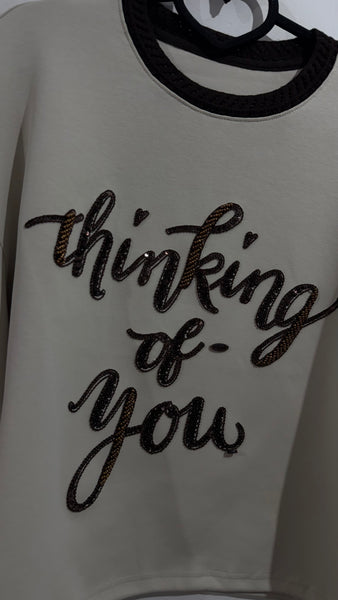 Sudadera Thinking Of YOU