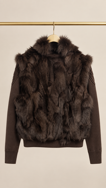 Chaqueta Desmontable Pelo Natural
