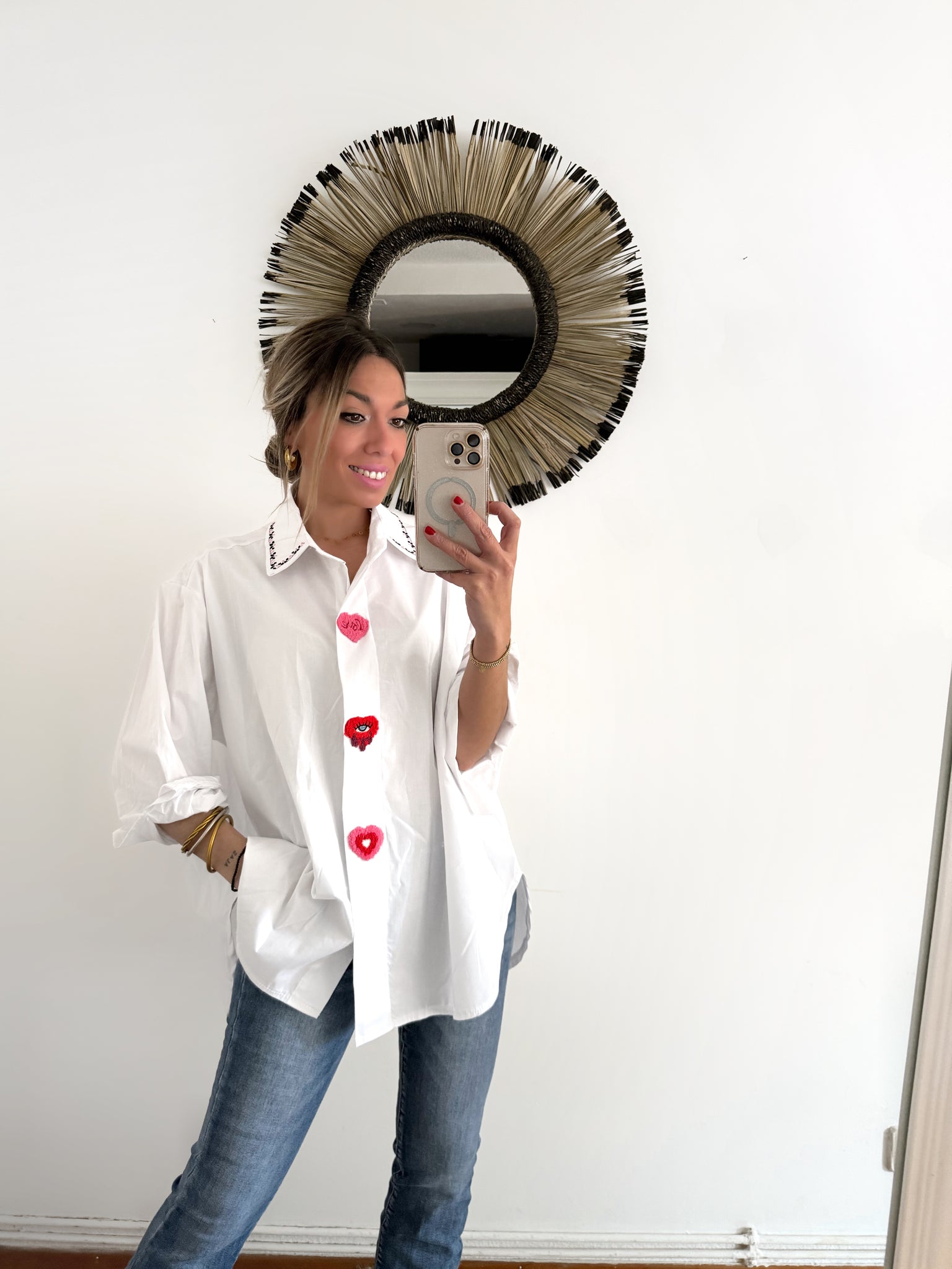 Camisa Corazones