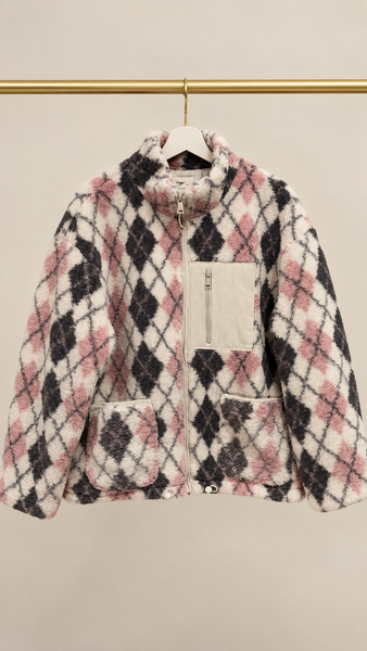 Chaqueta Polar Rombos