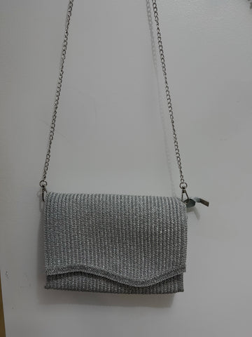 Bolso Silver Glitter