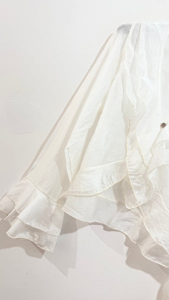 Camisa Tencel Blanche