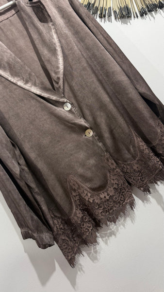 BLAZER Satinada LENCERA
