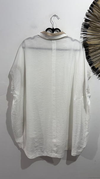 Blusa Doble Cuello
