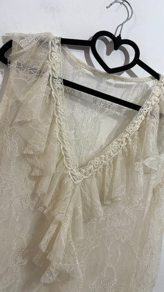 Top Blonda Volante