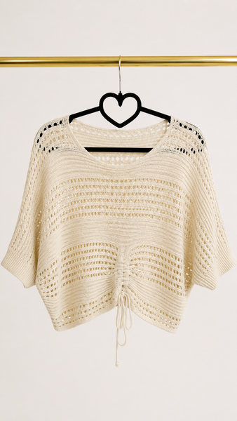Top Crochet Frunce