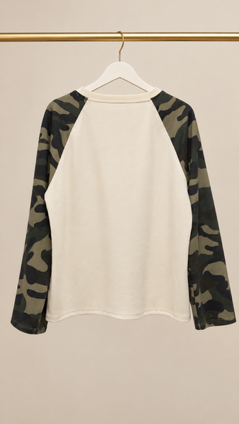 Sudadera NY Mangas CAMO