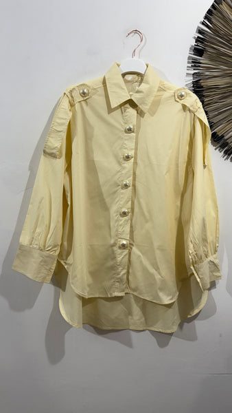 Camisa Button Pearl
