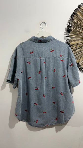 Camisa DENIM CHERRY
