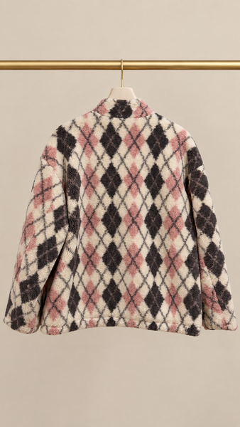 Chaqueta Polar Rombos