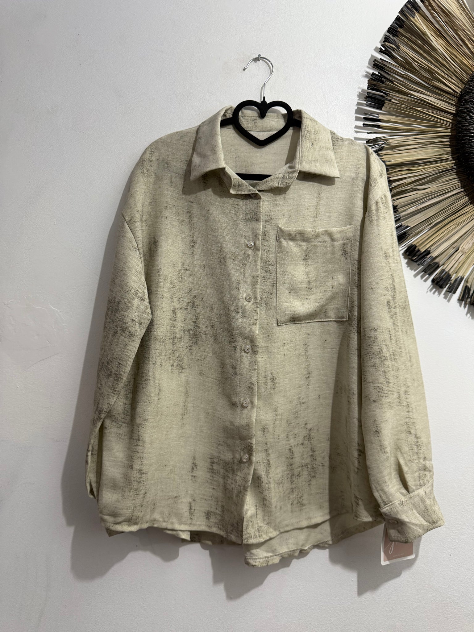 Camisa Piedra Desgastada