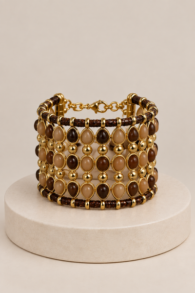 Brazalete Acero Mosaico