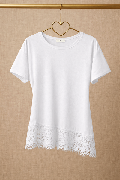 Camiseta Asimétrica/Blonda