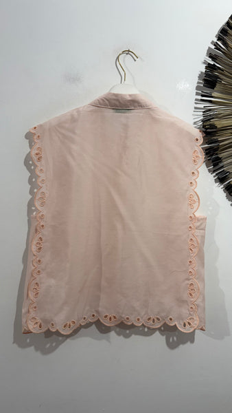 Blusa Guipur Rosé