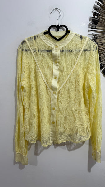 Camisa Blonda & Satén