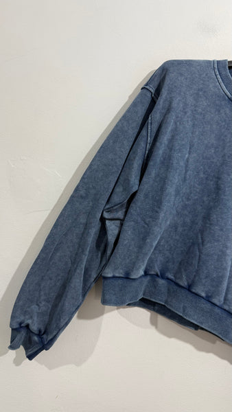 Sudadera Basic Wash
