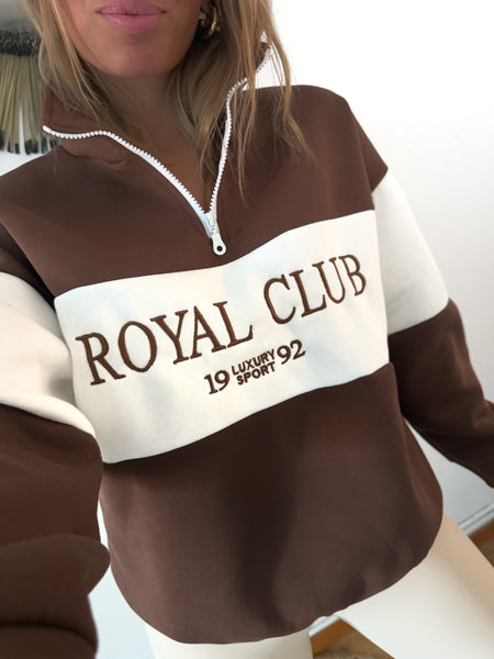 Sudadera Royal Brown