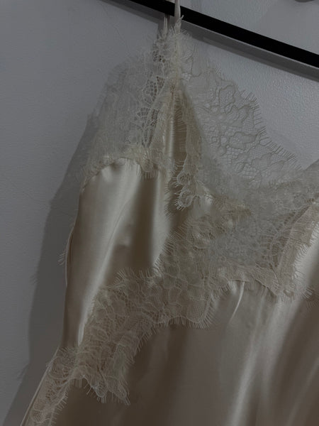 Vestido Lencero Champagne