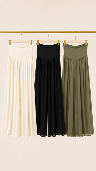 Pantalón Seda Fluído