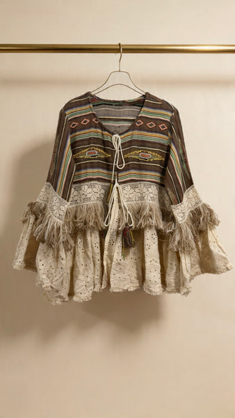 Chaqueta Étnica Bordada