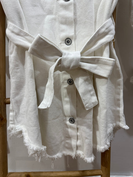 Chaqueta DENIM White