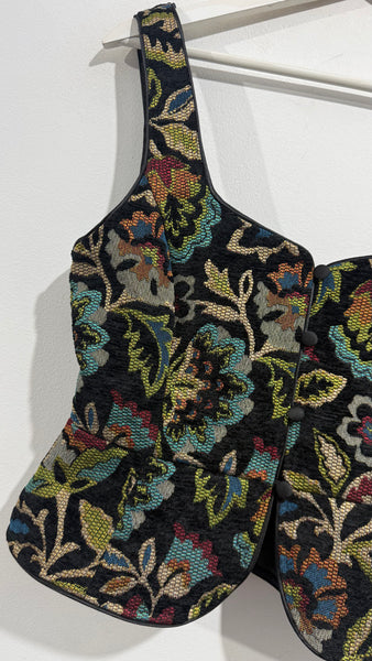 Top Jacquard Black