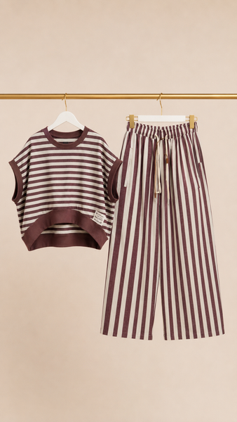 Conjunto LINO & COTTON RAYAS