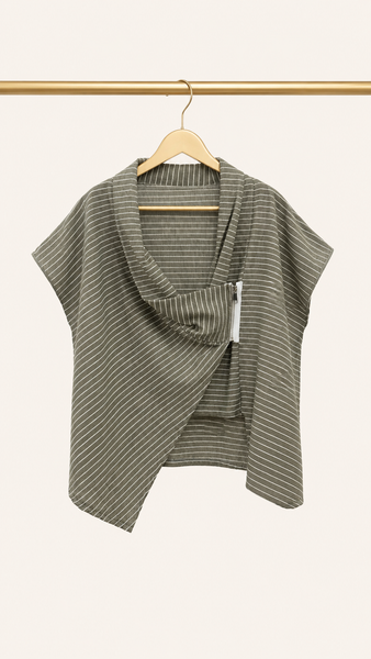 Chaqueta Asimétrica Cotton
