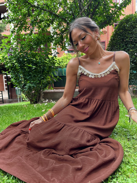 Vestido Choco Lentejuelas