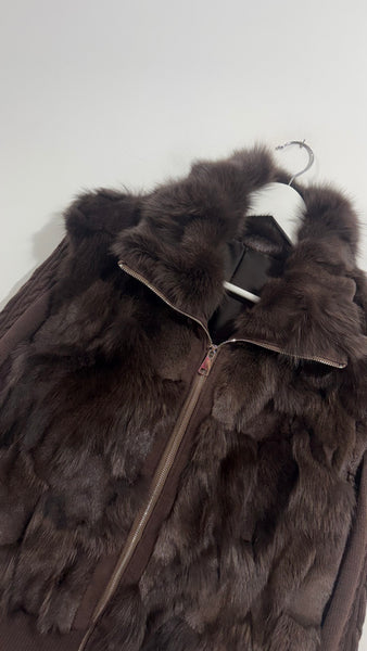 Chaqueta Desmontable Pelo Natural