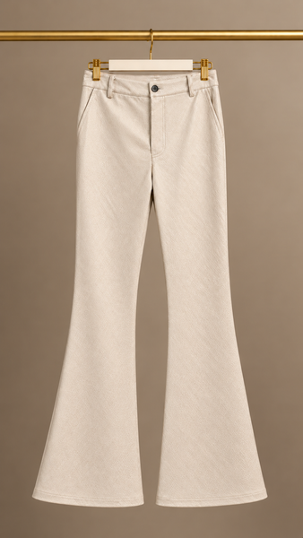 Pantalón Flare EFECTO PIEL