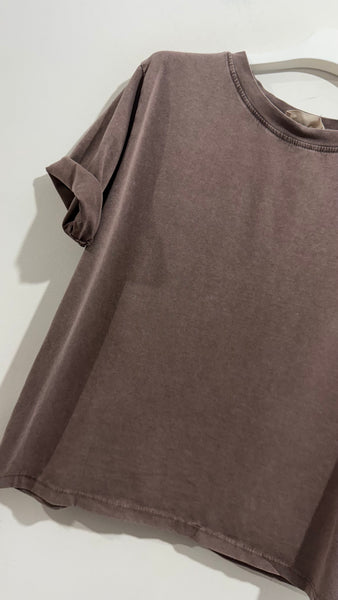 Camiseta Marrón Stone