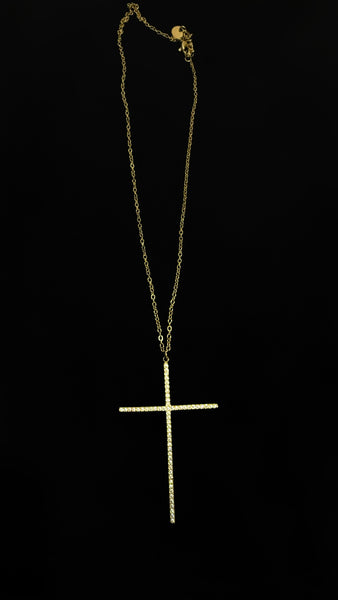 Collar Cruz Strass