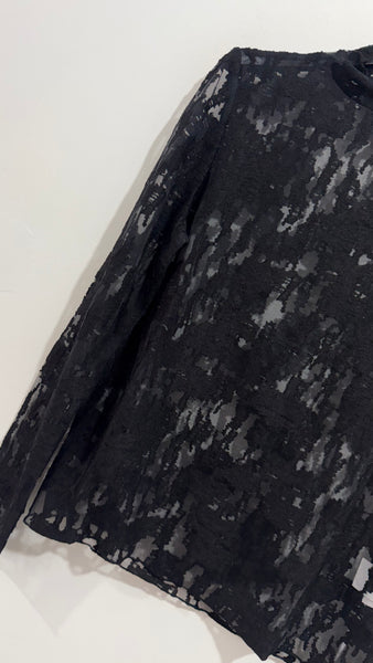 Top Textura Semitransparente