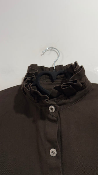 Sobrecamisa Moka Cuello Volante