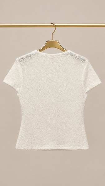 Camiseta Drapeada Basic