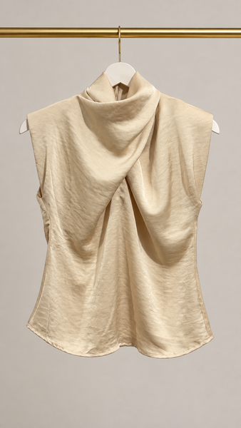 Top Cuello Cruzado