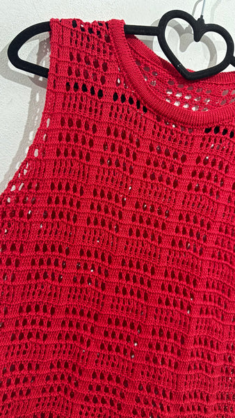 Top Calado Rojo