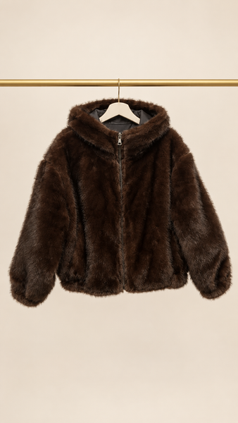 Bomber Reversible BLACK & BROWN
