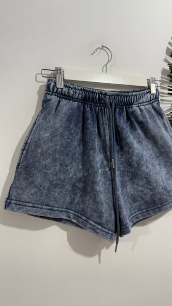 Short Blue Cotton
