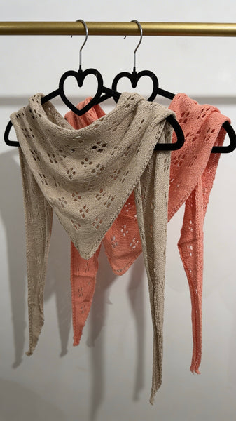 Pañuelo Pico Ganchillo