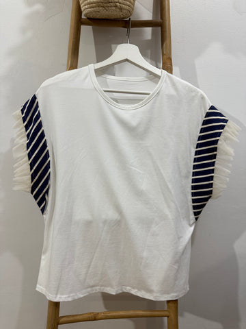 Camiseta Mangas Navy