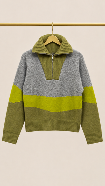 Jersey Green Grey EMILY