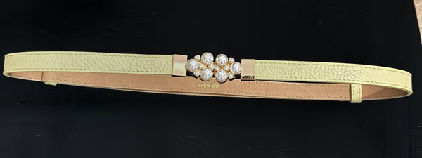 Cinturón Piel Pearl
