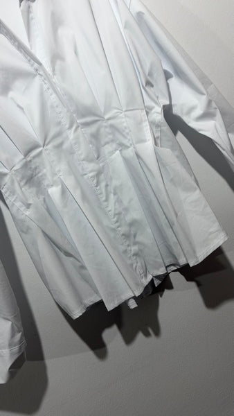Camisa Popelin Pliegues